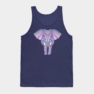 Pretty Tribal Elephant Art Tank Top